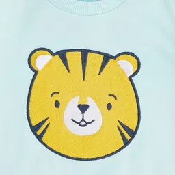 Pantaloons Baby Boys Blue Printed Sweatshirt image 3