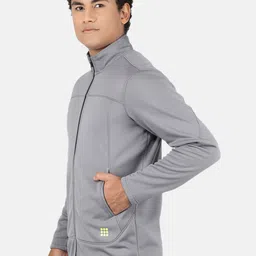 rock.it rock it Men Grey Solid Sweatshirt image 4