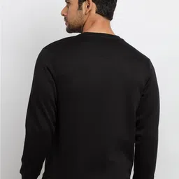 Status Quo Men Black Printed Sweatshirt image 2