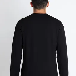 Status Quo Typography Printed Cotton Pullover image 3