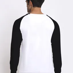 Friskers Men White Mickey Mouse Printed Colourblocked Sweatshirt image 5