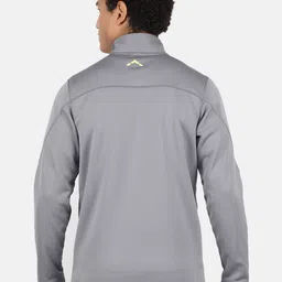 rock.it rock it Men Grey Solid Sweatshirt image 5