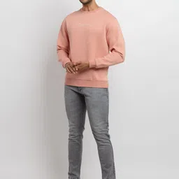 Status Quo Men Pink Sweatshirt image 4