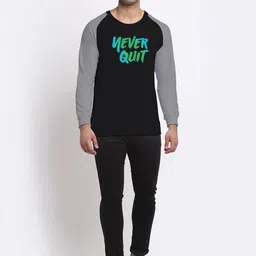 Friskers Men Black Printed Sweatshirt image 2