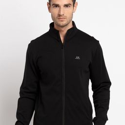 Status Quo Men Black Cotton Sweatshirt-picture-4