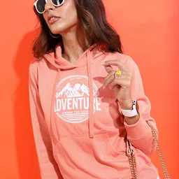 Tokyo Talkies Women Printed Hooded Sweatshirt-image-18