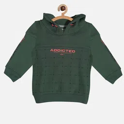 Octave Boys Green Printed Sweatshirt-picture-13
