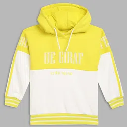 Blue Giraffe Boys Multicoloured Colourblocked Hooded Sweatshirt-picture-41