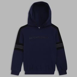 Antony Morato Boys Blue Hooded Sweatshirt-picture-41