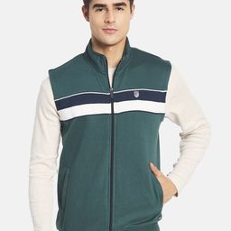 Octave Men Green Fleece Sweatshirt-picture-15