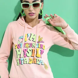 Tokyo Talkies Women Printed Hooded Sweatshirt-image-66