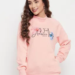 Duke Women Pink Printed Sweatshirt-picture-23