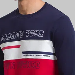 Parx Men Typography Printed Sweatshirt image 5