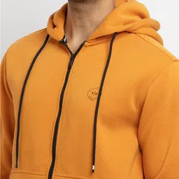 Status Quo Men Yellow Solid Sweatshirt image 5