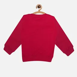 Octave Boys Red Printed Sweatshirt image 2