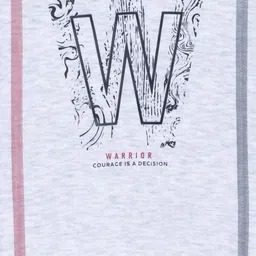 Status Quo Boys Red & Grey Printed Sweatshirt image 3