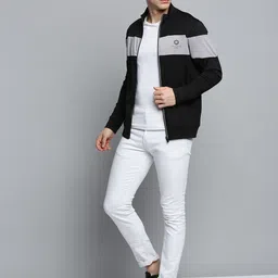 SHOWOFF Men Colourblocked Sweatshirt image 5