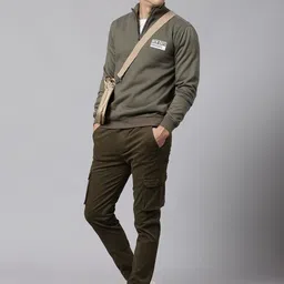 Dennis Lingo Men Mock Collar Sweatshirt image 4
