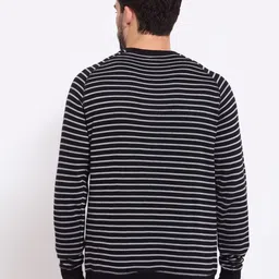 SPORTO Men Striped Sweatshirt image 3