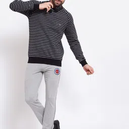 SPORTO Men Striped Sweatshirt image 5