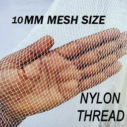 purkait fishnet CAST FISHING NET, HEIGHT 10feet, ROUND 46feet, 10mm MESH, WEIGHT 3.5kg. Fishing Net image 3