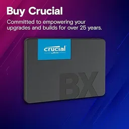 Crucial BX500 2TB 3D NAND SATA 2.5 Inch Internal SSD up to 540MB/s CT2000BX500SSD1 2 TB Desktop, Laptop Internal Solid State Drive (SSD) (CT2000BX500SSD1) image 5