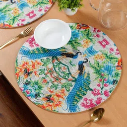 hosta homes Pure Cotton Geometric Print Table Runners, Digitally Printed, 4-Pack image 1