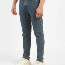 levi's Men Tapered Fit Mid Rise Blue Jeans image 2