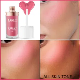 insightcosmetic Creamy Lips & Cheek Tint (7.5GM) |Multi Use |Hydrating Dewy Finish image 4