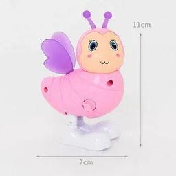 quasar Colorful Cute Wild Bee General Mobilization Wind-up Function Play Set Rattle-picture-6