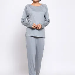 iki chic Women Grey Night suit-picture-23