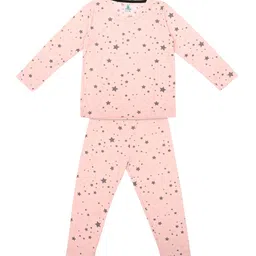 KIDSCRAFT Girls Geometric Printed Night suit-picture-51