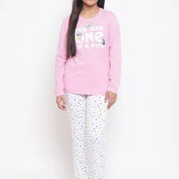 Lil Tomatoes Girls Printed Night Suit-image-46