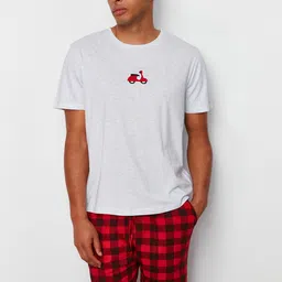Trendyol Round Neck Night suit-picture-34