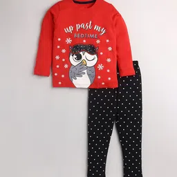 YK Girls Graphic Printed Night suit-image-86