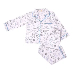 TIDY SLEEP Boys Printed Night suit-picture-12