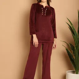 Aerowarm Women Floral Night suit-picture-35