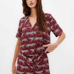 Trendyol Women Printed Night suit-picture-31