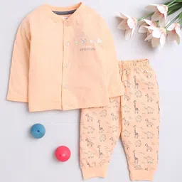 BUMZEE Boys Conversational Printed Night suit-picture-31