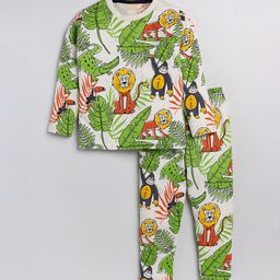 YK Boys Conversational Printed Night suit-picture-32