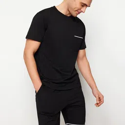 Trendyol Round Neck Pure Cotton Night suit-picture-15