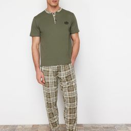 Trendyol Short Sleeves Night suit-picture-29