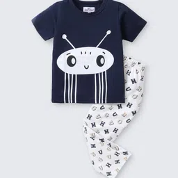 Nite Flite Kids Printed Pure Cotton Night Suit-picture-22