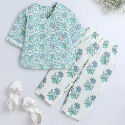 The Magic Wand Girls Floral Printed Night Top & Pyjamas-picture-20