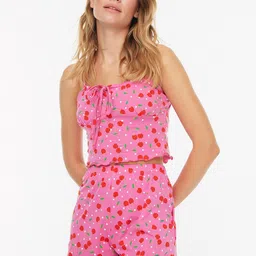 Trendyol Women Printed Night suit-picture-26