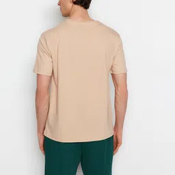 Trendyol Typography Printed Pure Cotton T-shirt With Shorts image 2