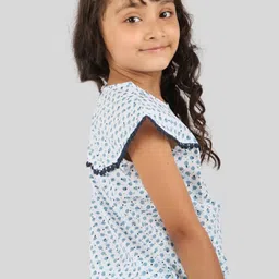 TWEENY MINI Girls Polka Dots Printed Top & Shorts image 2