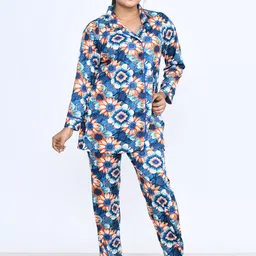 RAPL Women Printed Night suit image 4