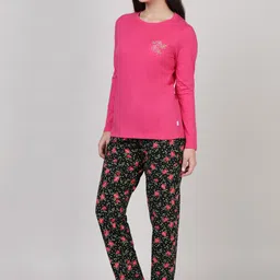 mackly Printed Long Sleeves Night suit image 3