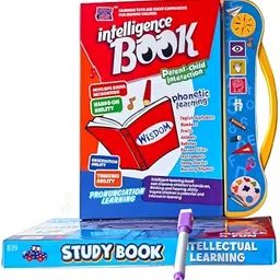 mahi zone Intelligence Book for Kids–Touch & English Letters & Words Learning toys M_349 image 1